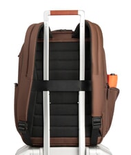 PIQUADRO WOLLEM 15.6" laptop backpack BROWN - Laptop backpacks - 3