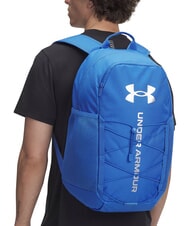 UNDER ARMOUR HUSTLE SPORT 6.0 Sports backpack blue atlantis - Backpacks & School and Leisure - 2