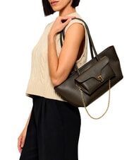 COCCINELLE DOUBLE BEAT Shopper with clutch - Women&rsquo;s Bags