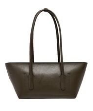 COCCINELLE DOUBLE BEAT Shopper with clutch mud - Women&rsquo;s Bags - 5