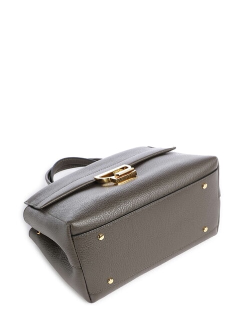 ARLETTIS Hammered leather handbag mud - Women&rsquo;s Bags