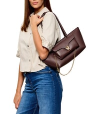 COCCINELLE DOUBLE BEAT Shopper with clutch berry - Women&rsquo;s Bags - 2