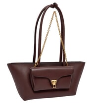 COCCINELLE DOUBLE BEAT Shopper with clutch berry - Women&rsquo;s Bags - 4