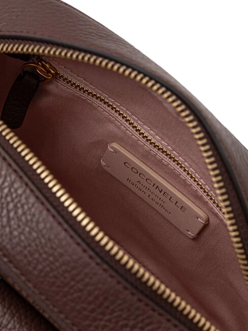 BEAT SOFT RIBB Leather shoulder bag berry - Women&rsquo;s Bags