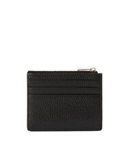 FURLA CAMELIA Flat leather card holder Black - Women&rsquo;s Wallets - 2