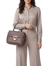 COCCINELLE ARLETTIS Hammered leather handbag - Women&rsquo;s Bags
