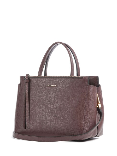 ARLETTIS Hammered leather handbag berry - Women&rsquo;s Bags