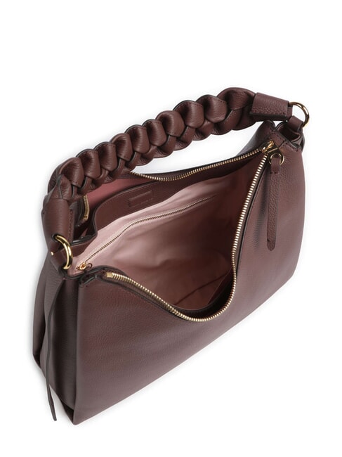 BOHEME GRANA DOUBLE Large leather shoulder bag berry/wint.rose - Women&rsquo;s Bags