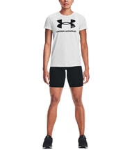 UNDER ARMOUR LOGO Short-sleeved T-shirt white - T-shirt - 3
