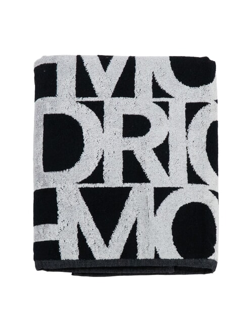 SNELKI Cotton Beach Towel black2 - Travel Accessories