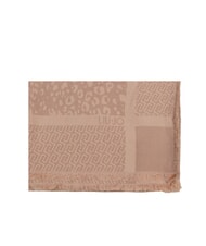 LIUJO LOGO Scarf with logo camel - Scarves - 3