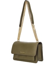 MICHAEL KORS CLAIRE Leather shoulder bag, cross-body bag loden - Women&rsquo;s Bags - 2