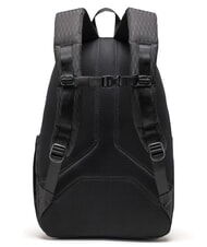 HERSCHEL KINGSTON 15.6" laptop backpack black diamond/black - Backpacks & School and Leisure - 3