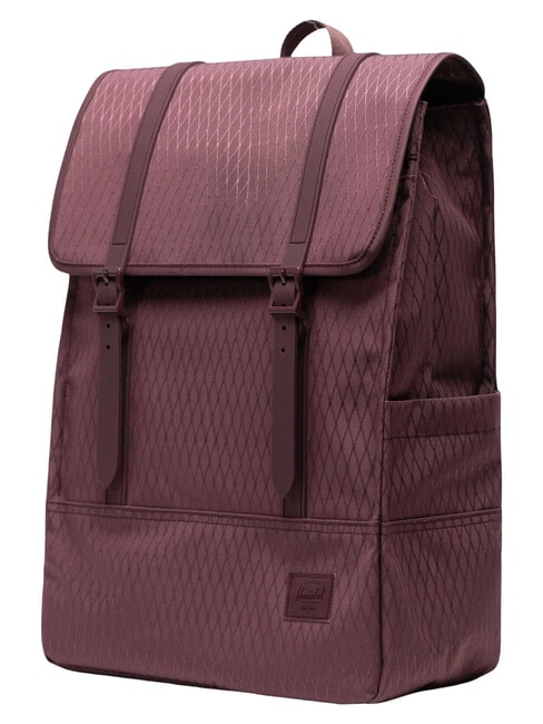 SURVEY  Backpack in recycled PET huckleberry diamond - Backpacks & School and Leisure