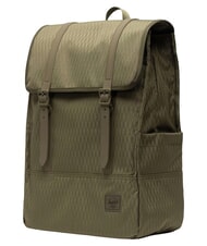 HERSCHEL SURVEY  Backpack in recycled PET ivy green diamond - Backpacks & School and Leisure - 2