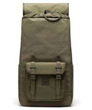 HERSCHEL LITTLE AMERICA  Standard size backpack ivy green diamond - Backpacks & School and Leisure - 4