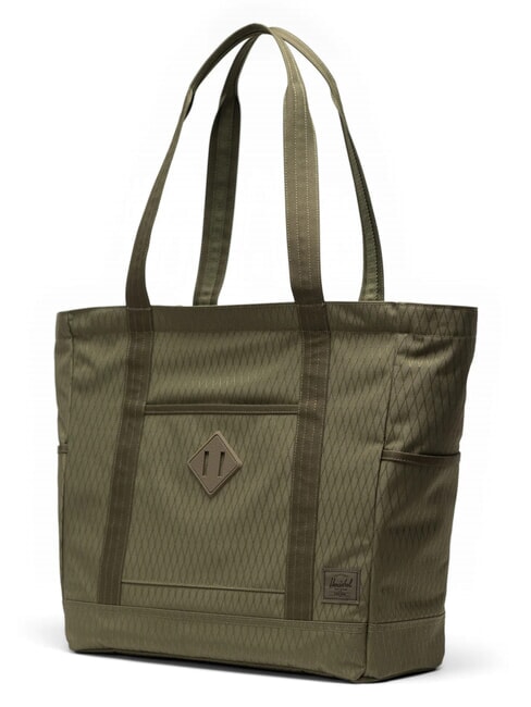 HERITAGE  Shoulder shopper ivy green diamond - Women&rsquo;s Bags