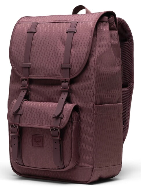 LITTLE AMERICA MID Mid size backpack huckleberry diamond - Backpacks & School and Leisure