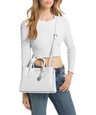 MICHAEL KORS RUTHI Handbag with shoulder strap, in leather white - Women&rsquo;s Bags - 2