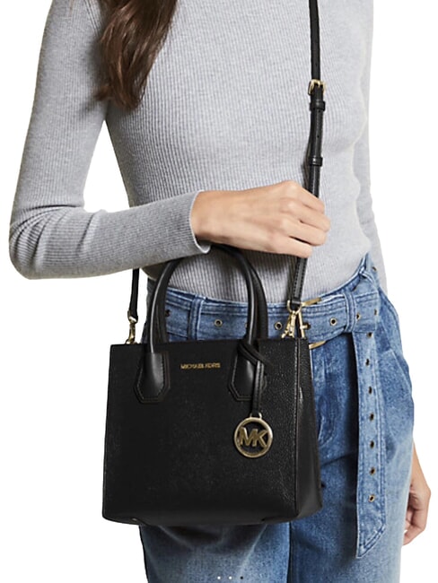 MERCER Handbag with shoulder strap, in leather black - Women&rsquo;s Bags