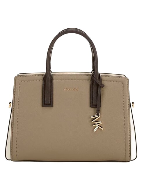 LAILA Handbag with shoulder strap, in leather brown - Women&rsquo;s Bags