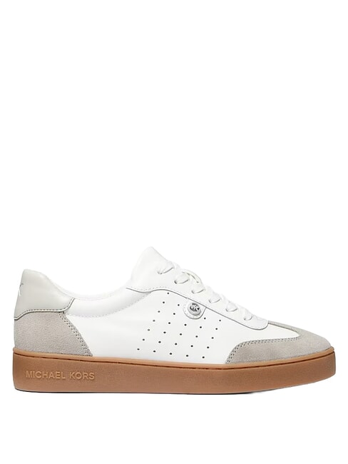 SCOTTY Leather sneakers aluminum - Women&rsquo;s shoes
