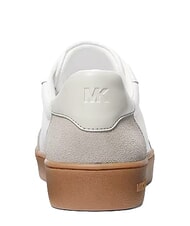 MICHAEL KORS SCOTTY Leather sneakers aluminum - Women&rsquo;s shoes - 3