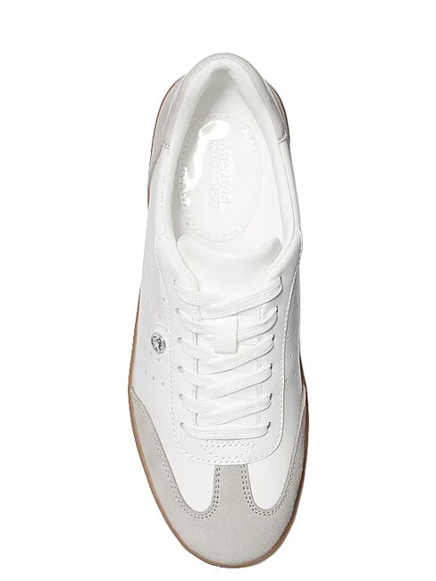 SCOTTY Leather sneakers aluminum - Women&rsquo;s shoes