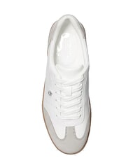 MICHAEL KORS SCOTTY Leather sneakers aluminum - Women&rsquo;s shoes - 4