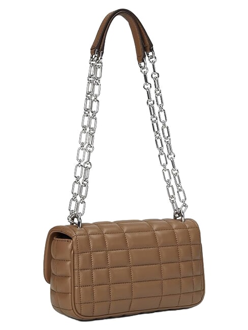 TRIBECA Mini shoulder bag, in leather driftwood - Women&rsquo;s Bags