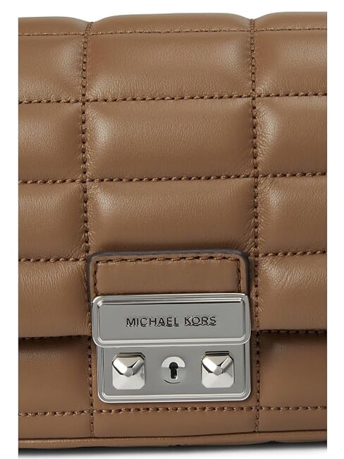 TRIBECA Mini shoulder bag, in leather driftwood - Women&rsquo;s Bags