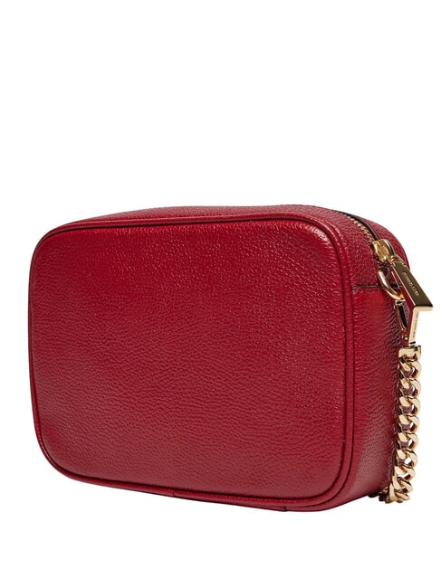 JET SET Mini shoulder bag, in leather red - Women&rsquo;s Bags