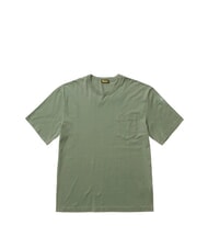 BLAUER BALMORAL Cotton T-Shirt green 60f - T-shirt - 3