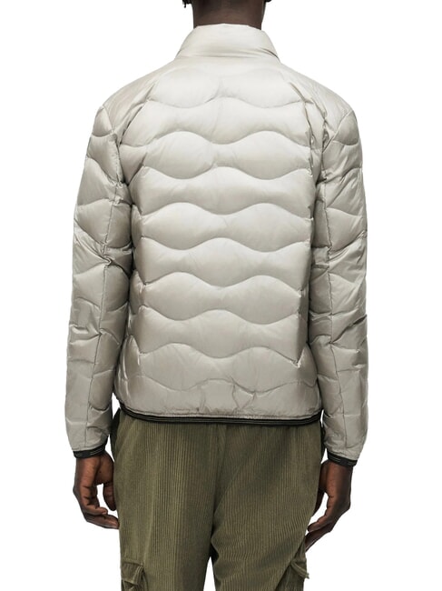 DANIEL Down filled comforter foggy grey - Men's down jackets