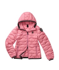 BLAUER CAMELIA Short padded down jacket with hood pink 409 - Women's down jackets - 3