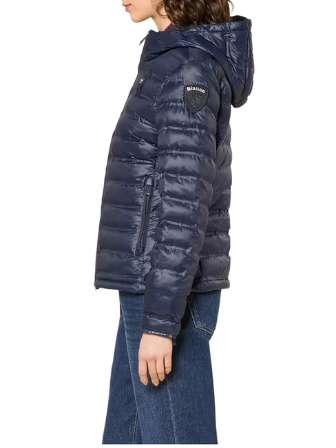 ELLIS Down filled comforter light blue interior 80e - Women's down jackets