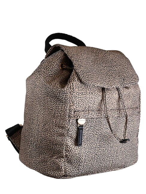 B-CLUB Backpack with front pocket OP / NATURAL / BLACK - Women&rsquo;s Bags
