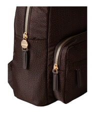BORBONESE B-CLUB Backpack with front pocket chocolate - Women&rsquo;s Bags - 4