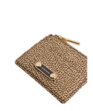 BORBONESE B-CLUB Card holder with coin purse beige - Women&rsquo;s Wallets - 3