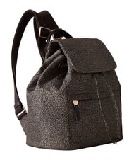 BORBONESE B-CLUB Backpack with front pocket tar - Women&rsquo;s Bags - 2