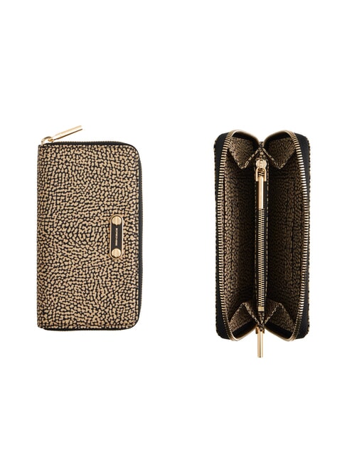 B-CLUB Large zip-around wallet op / natu - Women&rsquo;s Wallets