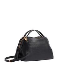 BORBONESE SEXY Handbag with shoulder strap, in leather Black - Women&rsquo;s Bags - 2