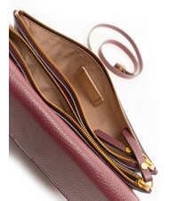 GIANNI CHIARINI VICKY Mini shoulder bag, in leather antique ruby - Women&rsquo;s Bags - 6
