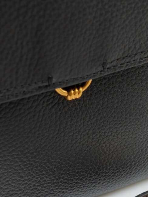 VICKY Mini shoulder bag, in leather Black - Women&rsquo;s Bags