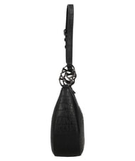LOVE MOSCHINO JEWEL CROCO Shoulder bag, adjustable Black - Women&rsquo;s Bags - 2
