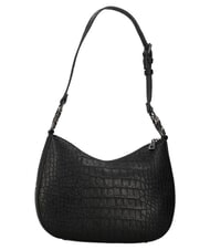 LOVE MOSCHINO JEWEL CROCO Shoulder bag, adjustable Black - Women&rsquo;s Bags - 3