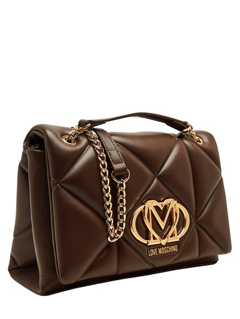 EMBOSSED QUILTED Shoulder bag, quilted brown - Women&rsquo;s Bags