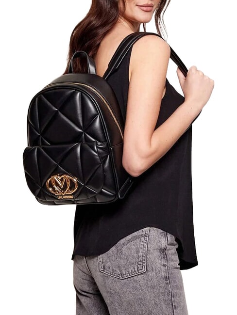 EMBOSSED QUILTED Quilted backpack Black - Women&rsquo;s Bags