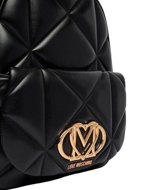 EMBOSSED QUILTED Quilted backpack Black - Women&rsquo;s Bags