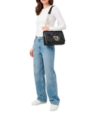 LOVE MOSCHINO EMBOSSED QUILTED Shoulder bag, quilted Black - Women&rsquo;s Bags - 2